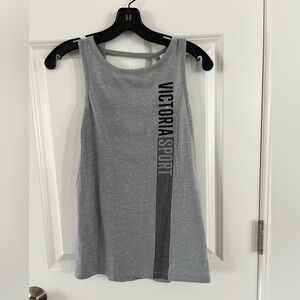 VSX Heather Gray Tank Top with Logo